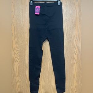 Shapermint Empetua High Waisted Shaping Leggings sz L Black